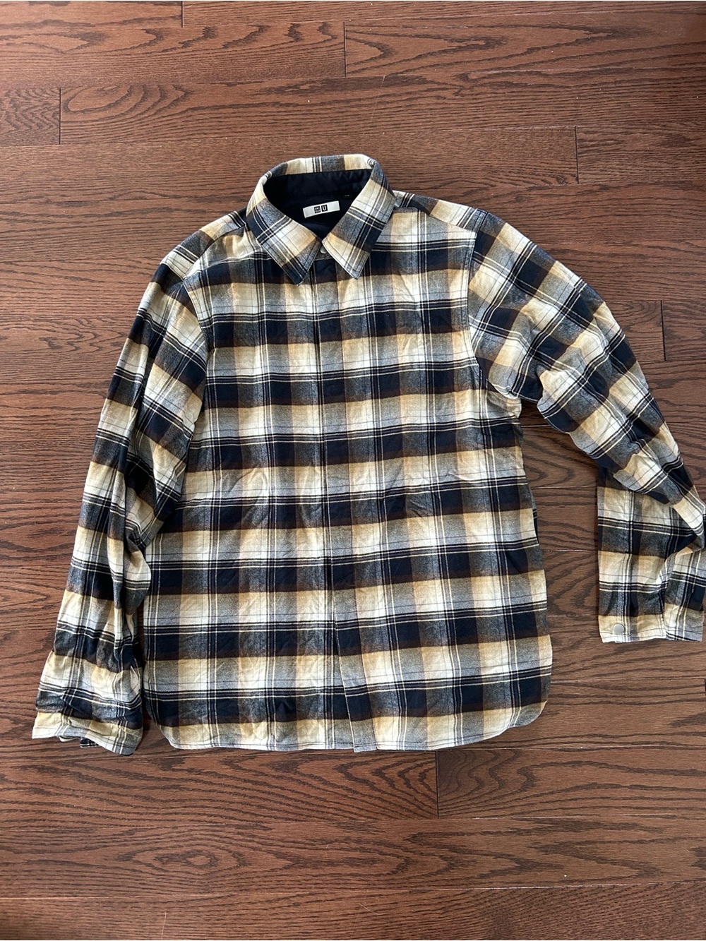 Uniqlo U Plaid Button-Up Shirt